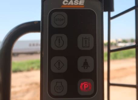 case skid steer warning lights|case skid steer red lights.